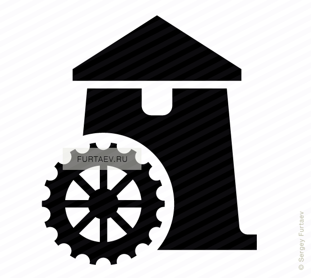 Water Mill Icon Clipart Watermill Clip Art - Water Mill Icon Clipart Watermill Clip Art (620x553)