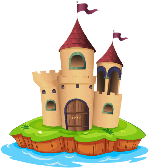 Free Png Download Transparent Castle And Water Clipart - Free Png Download Transparent Castle And Water Clipart (480x558)