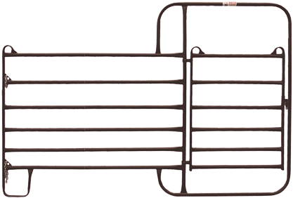 Horse Corral Fence Clipart - Horse Corral Fence Clipart (420x350)