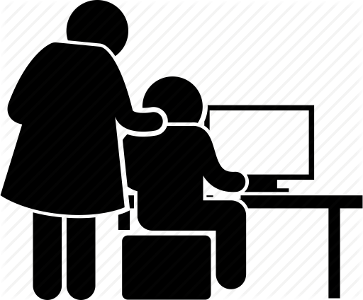 Children Computer Kid Learning - Children Computer Kid Learning (512x424)