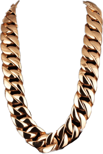 Heavy Miami Gold Chain - Heavy Miami Gold Chain (400x600)