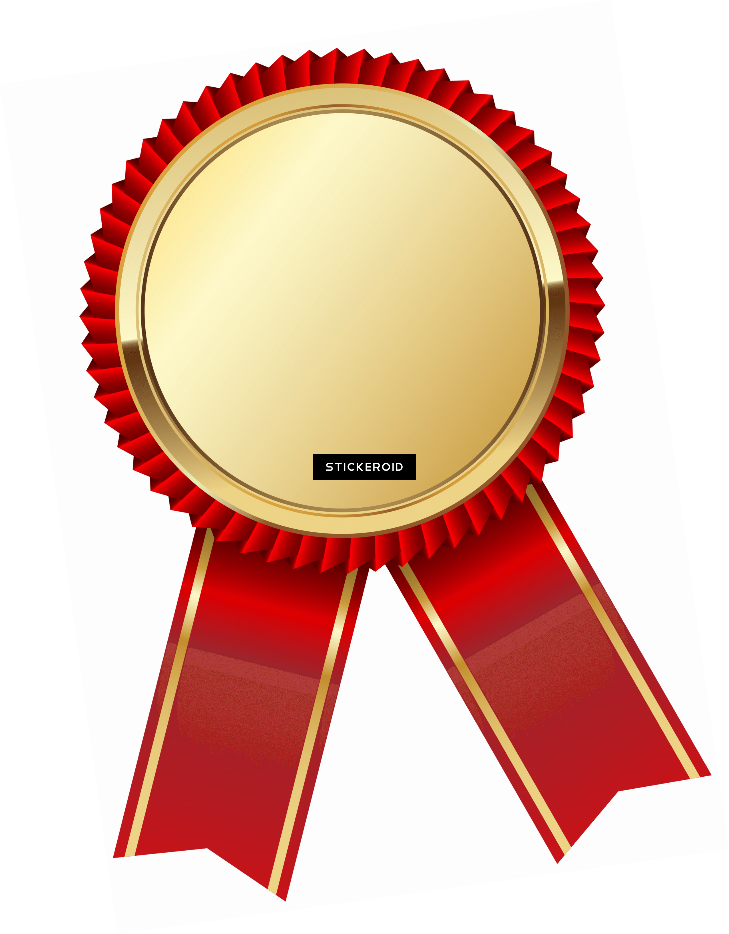 Gold Medal Ribbon - Gold Medal Ribbon (2553x3271)