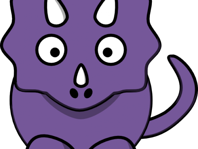Purple Dinosaur Cliparts - Purple Dinosaur Cliparts (640x480)