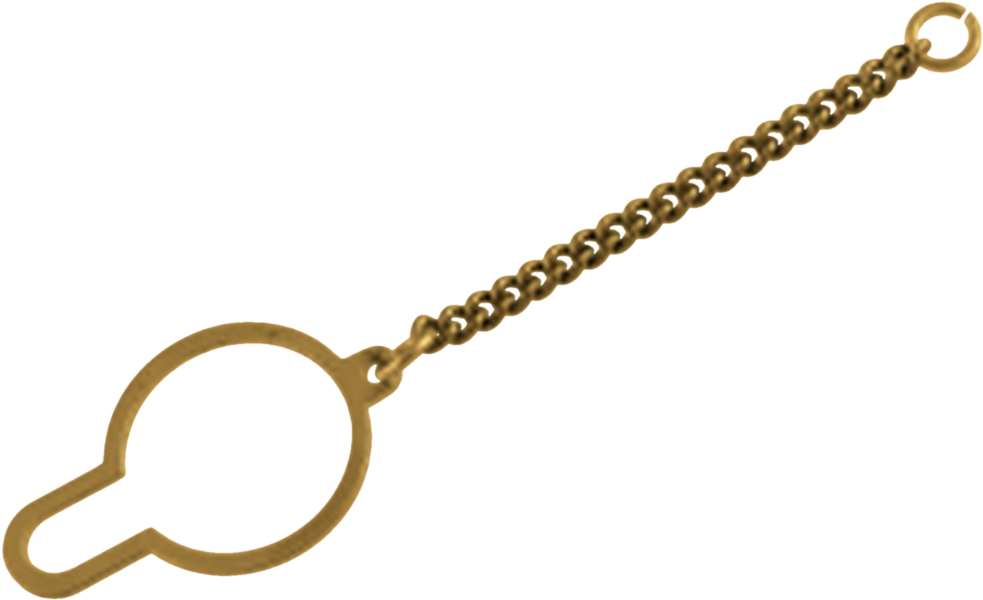Safety Chain 585/- Yellow Gold - Safety Chain 585/- Yellow Gold (1000x1000)