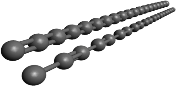 The Ideal Model Of Carbon Atomic Wire Is An Infinite - The Ideal Model Of Carbon Atomic Wire Is An Infinite (599x319)