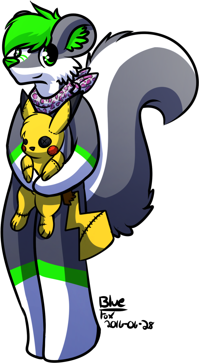 Icky The Skunk - Icky The Skunk (680x1196)