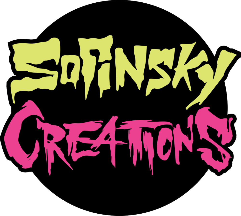 New Painting, Three Icky Moon Sopinsky Creations - New Painting, Three Icky Moon Sopinsky Creations (1000x899)