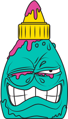 The Grossery Gang Barf Room Supplies Series 2 049 Icky - The Grossery Gang Barf Room Supplies Series 2 049 Icky (400x400)