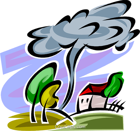 Tornadoes Royalty Free Vector Clip Art Illustration - Tornadoes Royalty Free Vector Clip Art Illustration (480x451)