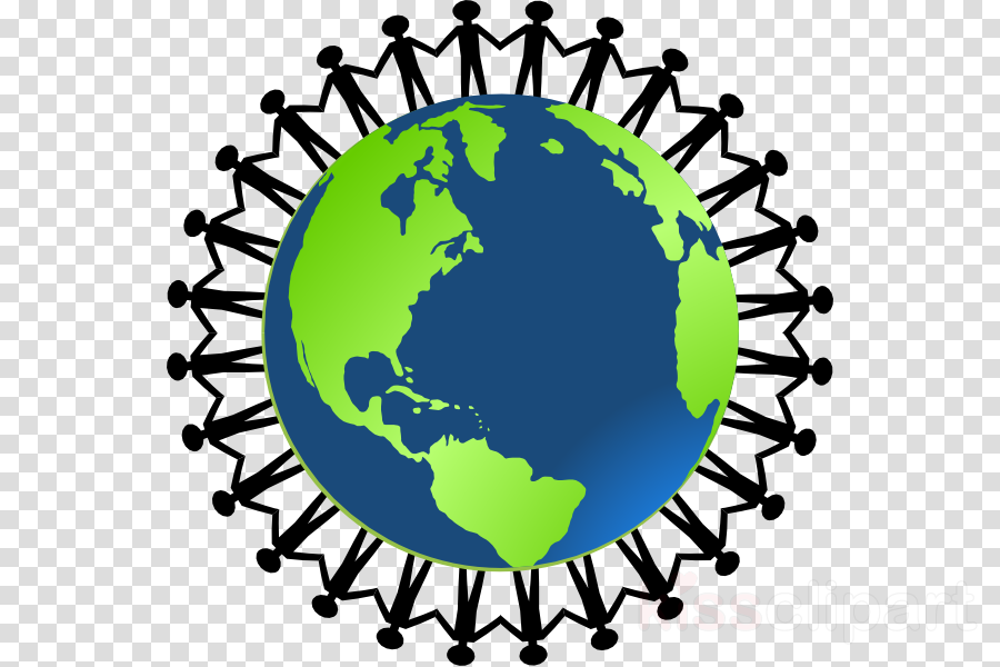 Cartoon People Holding Hands Clipart Earth - Cartoon People Holding Hands Clipart Earth (900x600)
