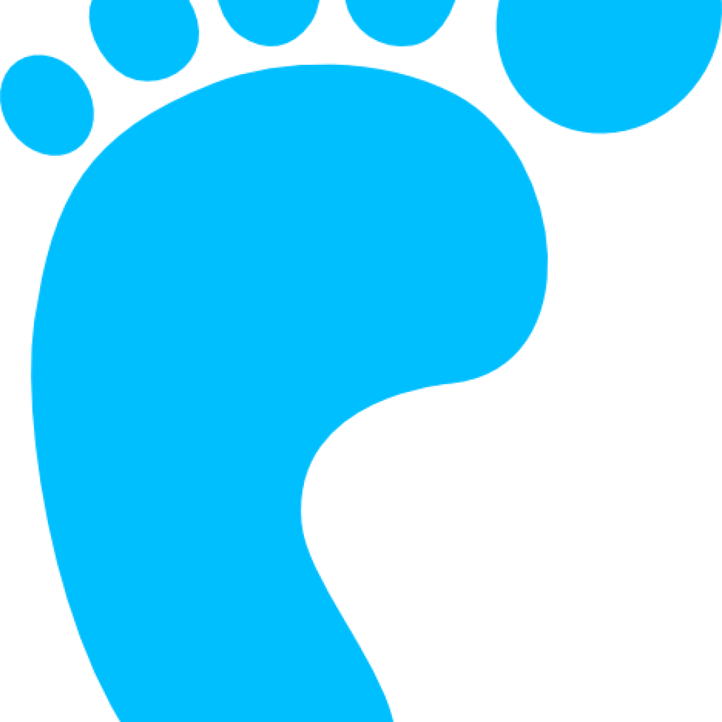 Footprint Clipart Images Red And Blue Footprint Clipart - Footprint Clipart Images Red And Blue Footprint Clipart (1024x1024)