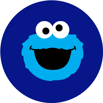 Cookie Monster Clipart Small - Cookie Monster Clipart Small (450x450)