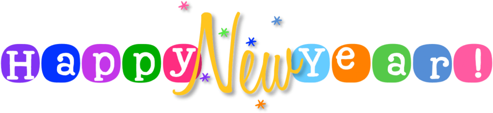 Happy New Year Clipart Free For - Happy New Year Clipart Free For (1024x246)