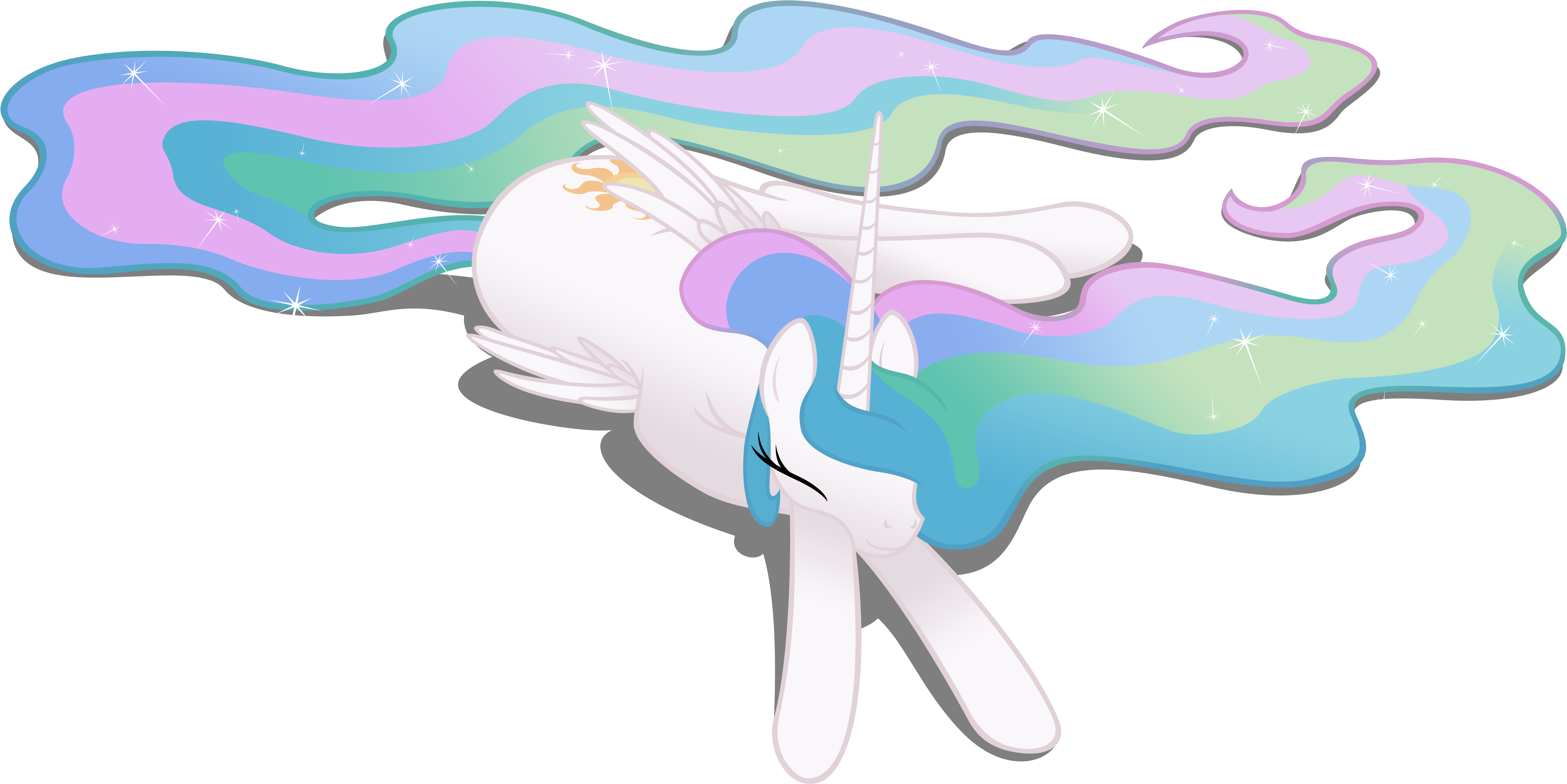 Celestia Sleeps In With A Vengeance - Celestia Sleeps In With A Vengeance (5742x3000)