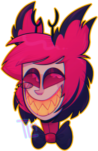 I Wanted So Bad To Draw Alastor From Hazbin Hotel, - I Wanted So Bad To Draw Alastor From Hazbin Hotel, (500x500)