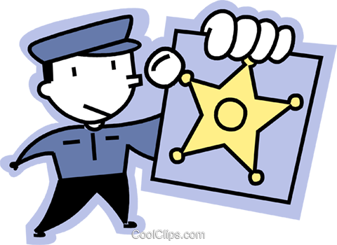 Officers Of The Law And Police Royalty Free Vector - Officers Of The Law And Police Royalty Free Vector (480x350)