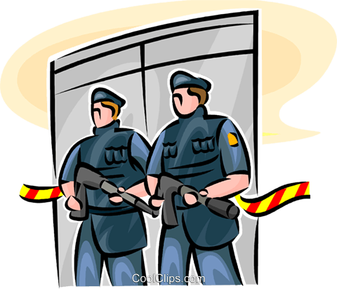 Officers Of The Law And Police Royalty Free Vector - Officers Of The Law And Police Royalty Free Vector (480x412)