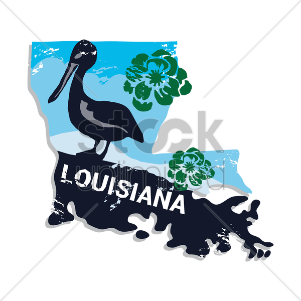 Louisiana Clipart Pelican, Louisiana Clip Art - Louisiana Clipart Pelican, Louisiana Clip Art (600x600)