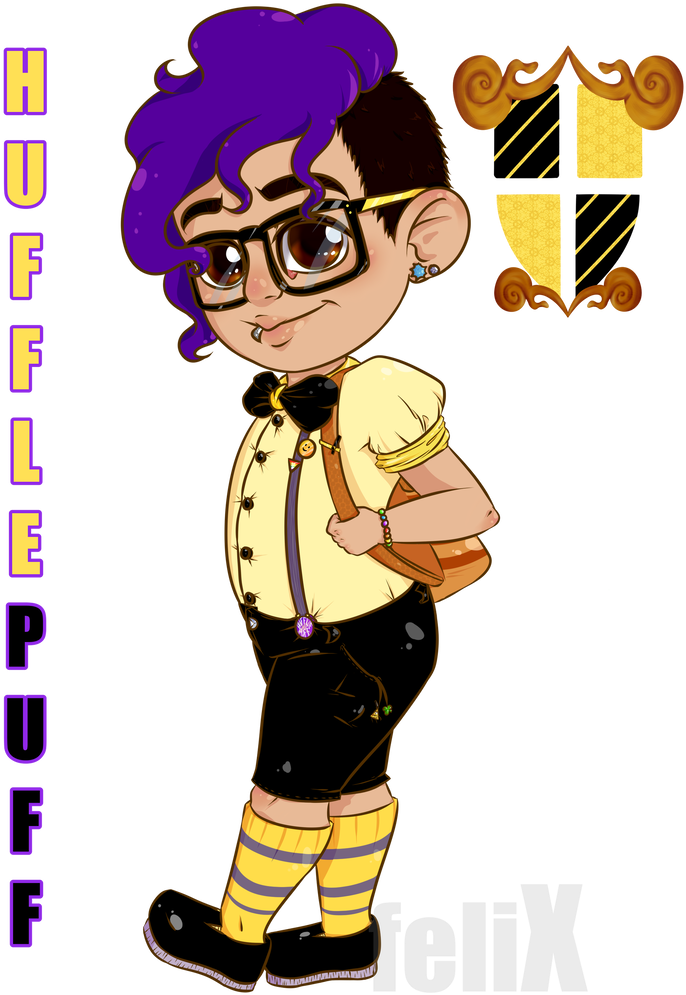 Hufflepuffle By Cherry-checkers - Hufflepuffle By Cherry-checkers (786x1017)