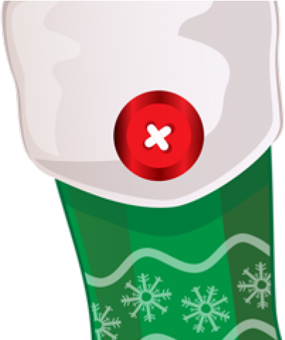 Christmas Ornament Clipart Green Christmas Stocking - Christmas Ornament Clipart Green Christmas Stocking (640x480)