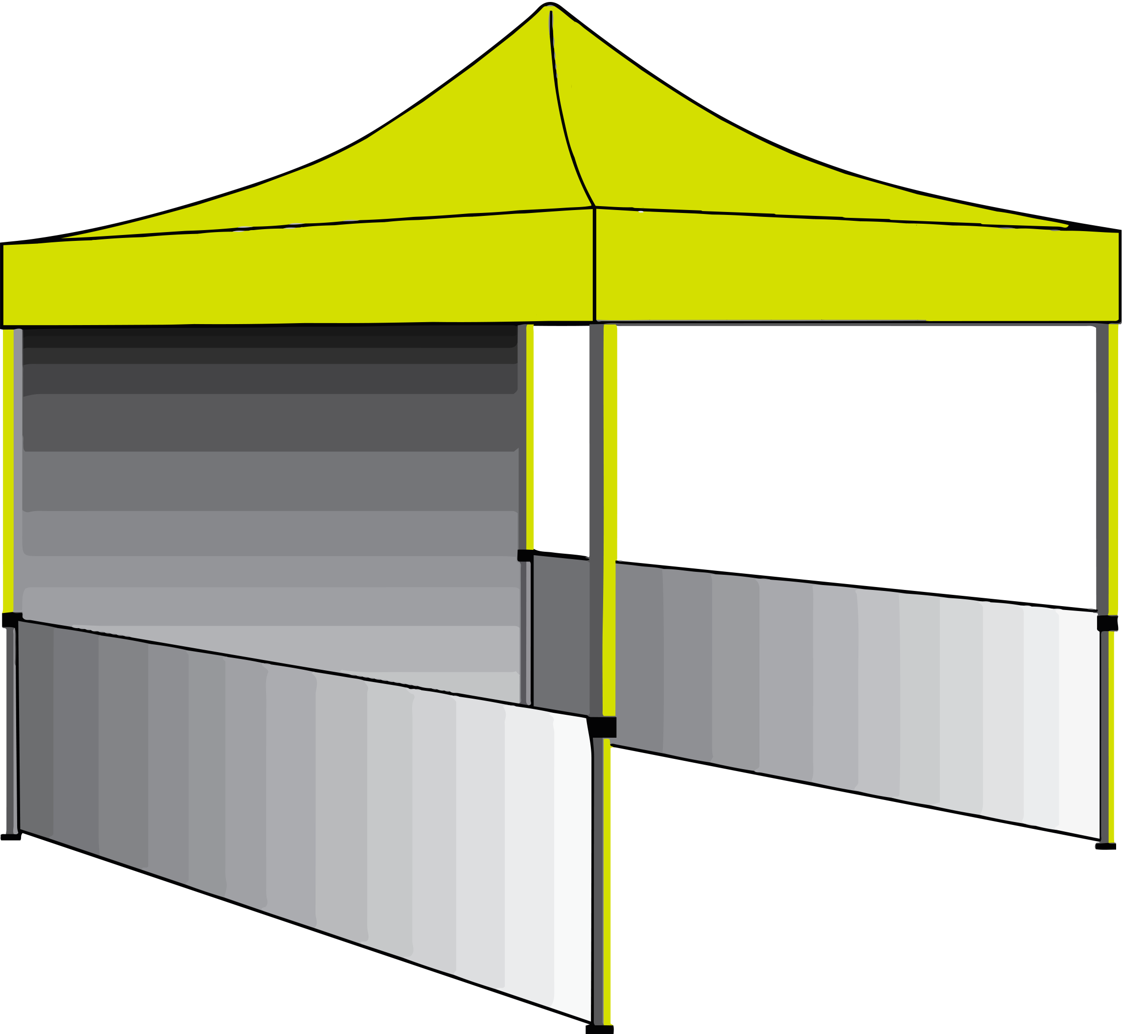 Clipart Tent Canopy - Clipart Tent Canopy (2290x2112)