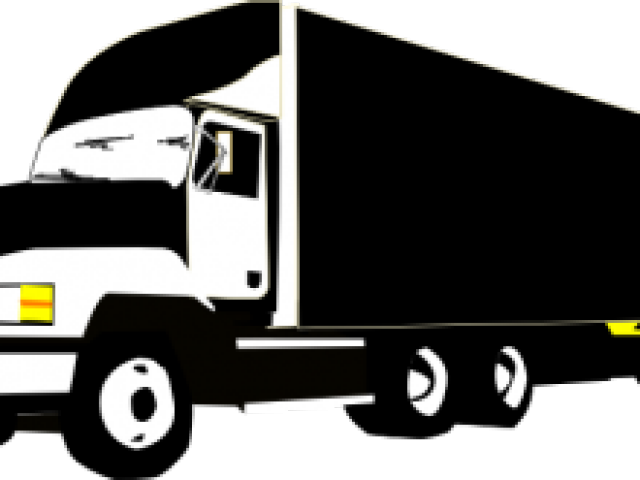 Vector Clipart Semi Truck - Vector Clipart Semi Truck (640x480)