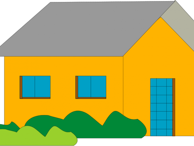 Apartment Complex Clipart Tall Short Building - Apartment Complex Clipart Tall Short Building (640x480)