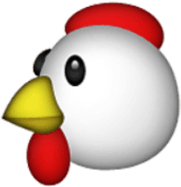 Free Png Download Ios Emoji Chicken Clipart Png Photo - Free Png Download Ios Emoji Chicken Clipart Png Photo (480x502)