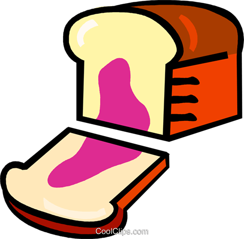 Loaf Of Bread Royalty Free Vector Clip Art Illustration - Loaf Of Bread Royalty Free Vector Clip Art Illustration (480x469)