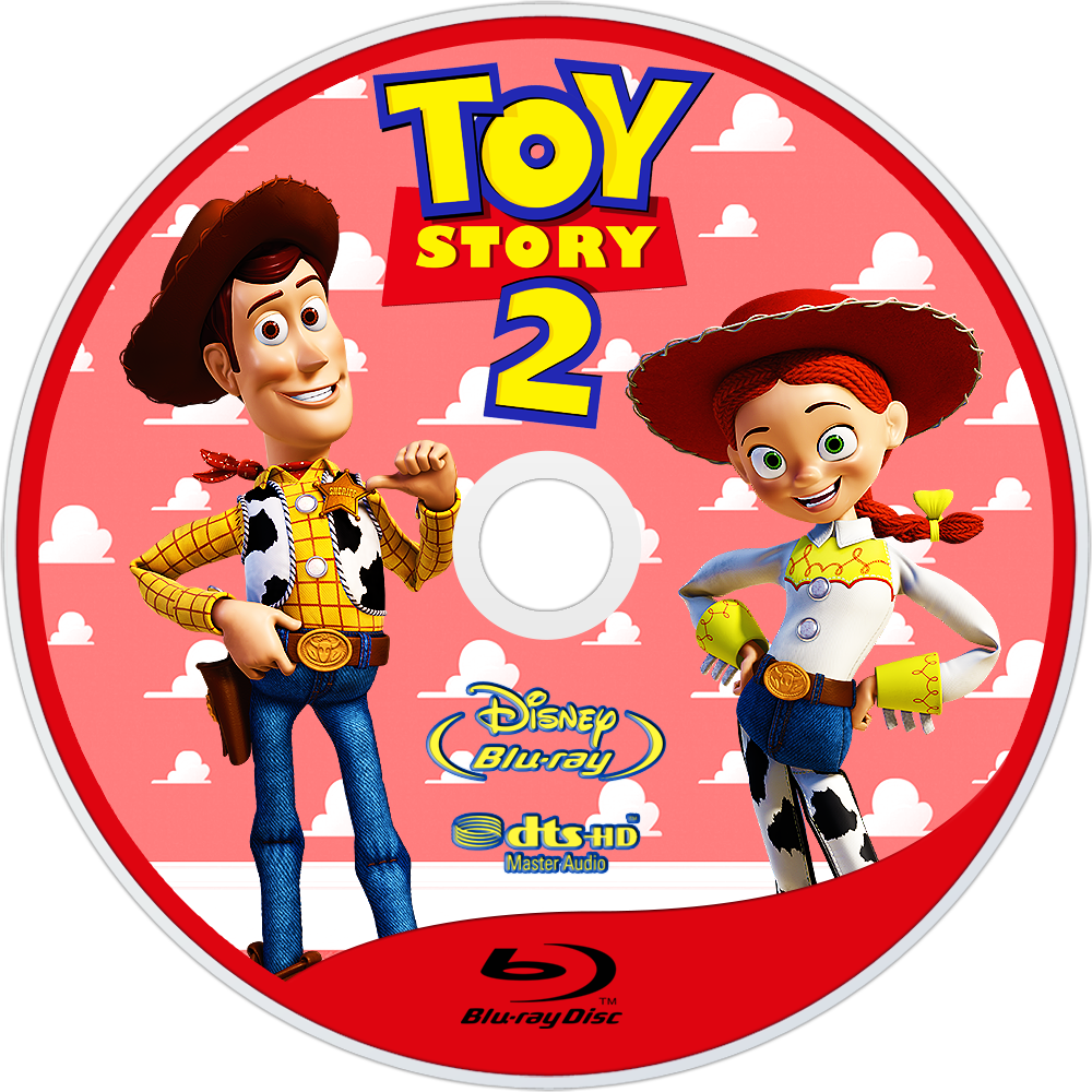 Toy Story 2 Bluray Disc Image - Toy Story 2 Bluray Disc Image (1000x1000)