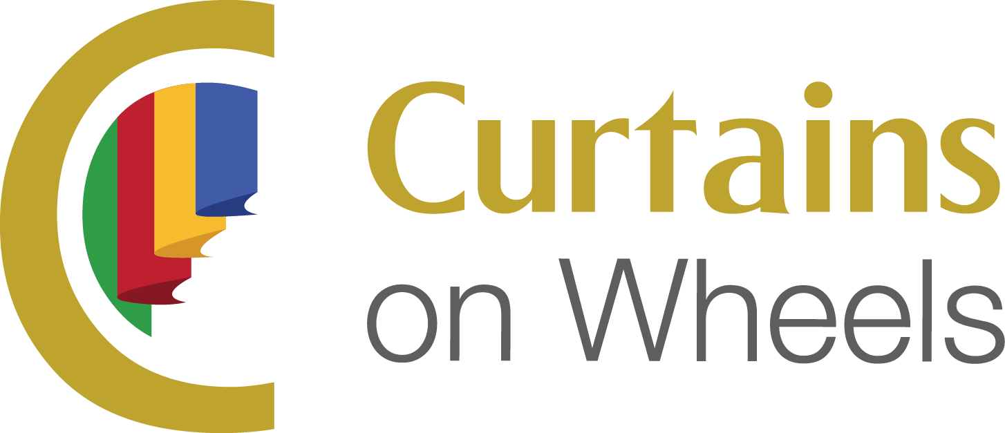 Curtains On Wheels Logo - Curtains On Wheels Logo (1454x627)