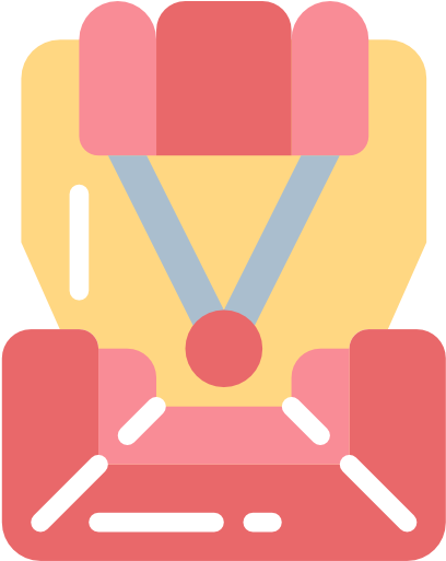 Baby Car Seat Free Icon - Baby Car Seat Free Icon (512x512)