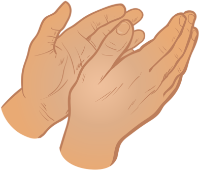 Clapping Hands Png Clip Art I - Clapping Hands Png Clip Art I (400x341)