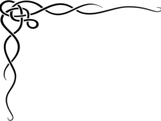 Curly Clipart Frame - Curly Clipart Frame (640x480)