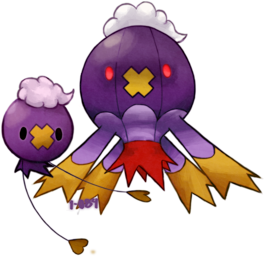 Drifloon And Drifblim On Drift - Drifloon And Drifblim On Drift (900x858)