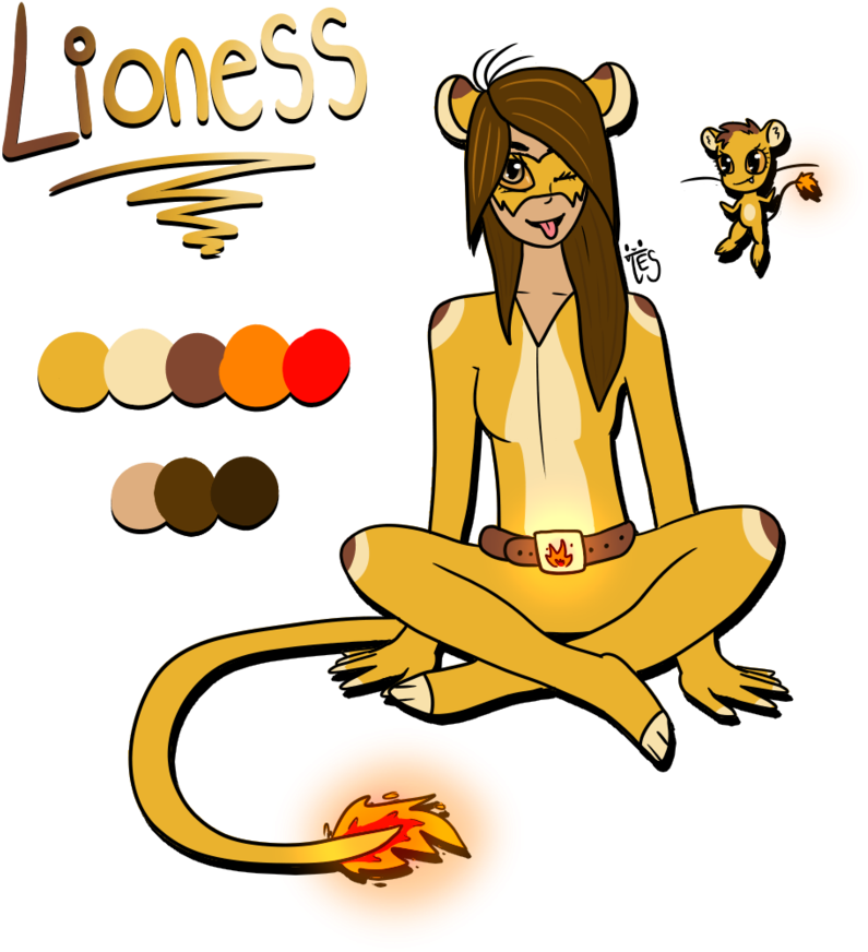 Lioness Ml Oc By Tesartist On Deviantart Buckle Shoe - Lioness Ml Oc By Tesartist On Deviantart Buckle Shoe (872x916)