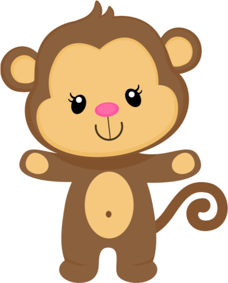 Scratches Clipart Monkey - Scratches Clipart Monkey (457x567)