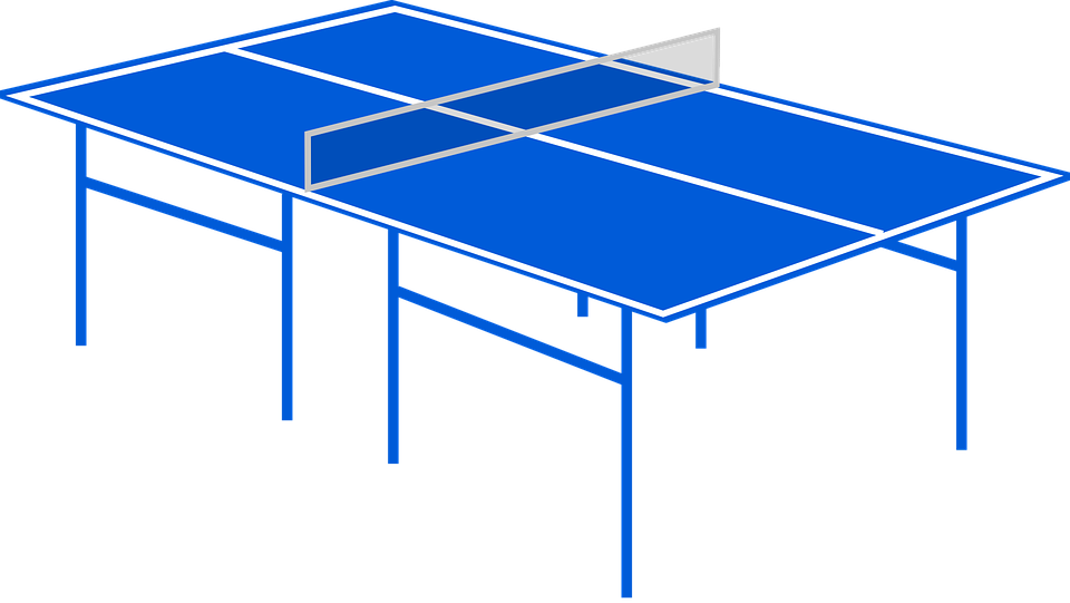 Ping Pong Clipart Table Tennis Player - Ping Pong Clipart Table Tennis Player (960x541)