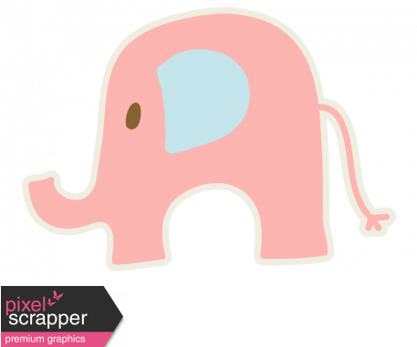 Baby Baby Elephant Pink - Baby Baby Elephant Pink (456x456)