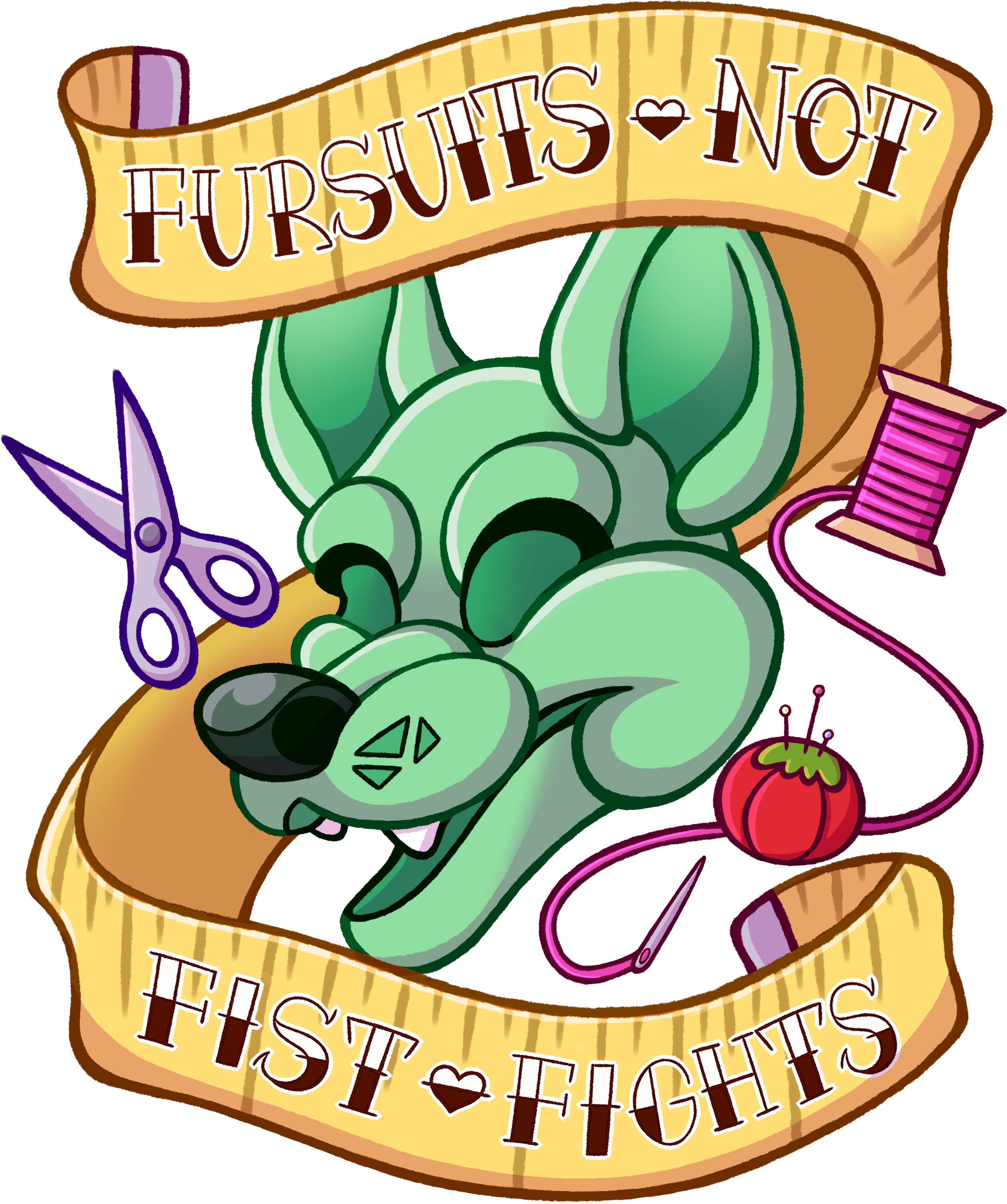 Fursuits Not Fist Fights - Fursuits Not Fist Fights (2533x3012)