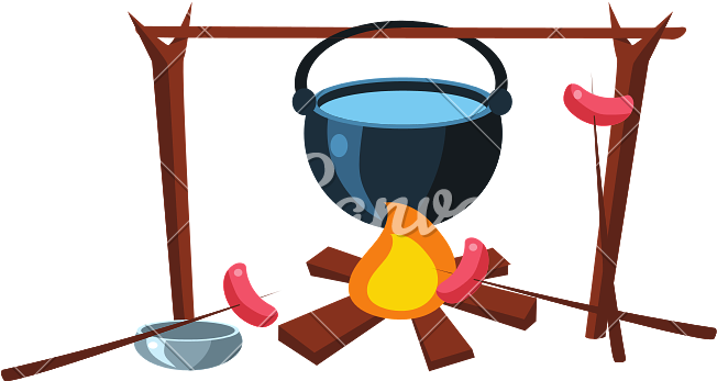 Cooking Food Camping Travel Icon - Cooking Food Camping Travel Icon (800x800)