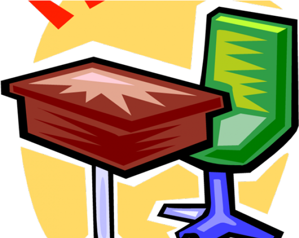Desk Clipart Cute Desk - Desk Clipart Cute Desk (640x480)