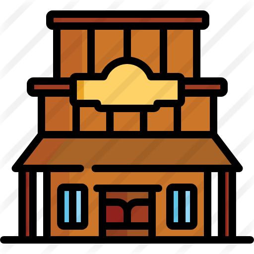Saloon Free Icon - Saloon Free Icon (512x512)