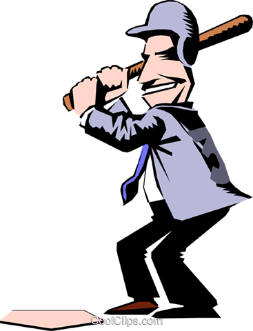 Cartoon Baseball Player Royalty Free Vector Clip Art - Cartoon Baseball Player Royalty Free Vector Clip Art (367x480)