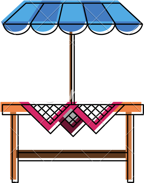 Wooden Table Patio Umbrella - Wooden Table Patio Umbrella (800x800)