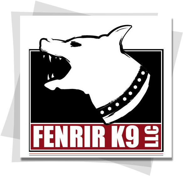 Fenrir K9 Logo By Thirsty Fish Graphic Design - Fenrir K9 Logo By Thirsty Fish Graphic Design (599x581)