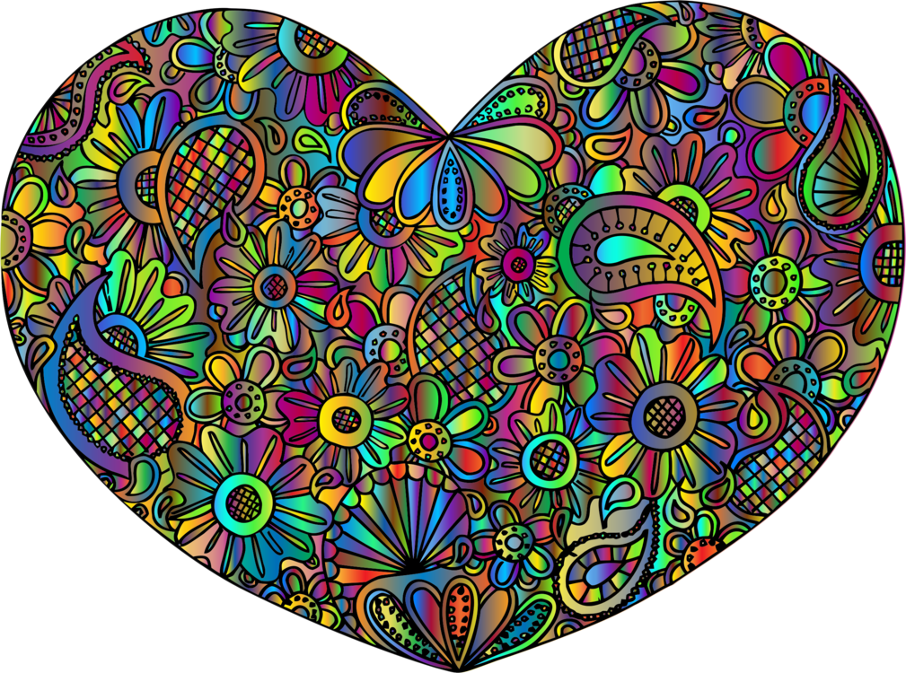 Heart Visual Arts Cat Silhouette Flower - Heart Visual Arts Cat Silhouette Flower (1009x750)