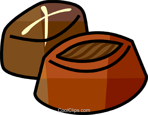 Chocolates Royalty Free Vector Clip Art Illustration - Chocolates Royalty Free Vector Clip Art Illustration (480x371)