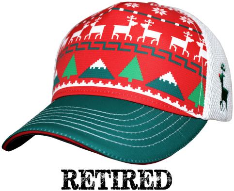 Ugly Christmas Sweater Trucker Hat Performance Trucker - Ugly Christmas Sweater Trucker Hat Performance Trucker (500x500)