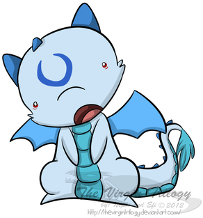 Cyphonfiction 47 21 Oni Drago Chibi By Cyphonfiction - Cyphonfiction 47 21 Oni Drago Chibi By Cyphonfiction (397x350)